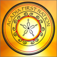 Acadia First Nation election 2020 logo